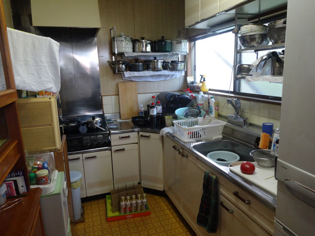 キッチン改修工事をされた　新潟市東区K様　リフォーム