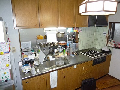 キッチン改修工事をされた　新潟市西区H様　リフォーム