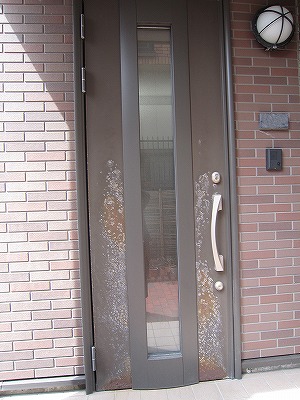 玄関ドア交換工事をされた　新潟市西区Y様　リフォーム