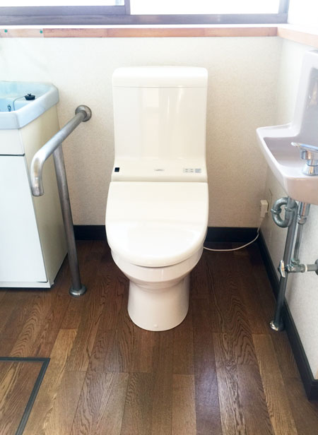 トイレ交換工事をされた　新潟市西蒲区H様　リフォーム