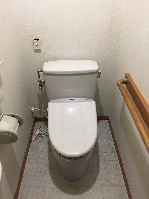 トイレ改修工事をされた　上越市M様　リフォーム