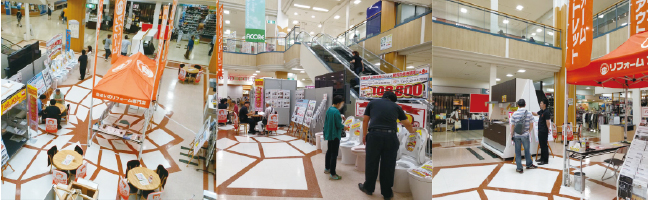 上越店イベント風景