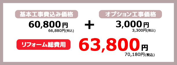 リフォーム総費用 722,400円