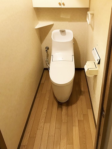 トイレ交換工事をされた　新潟市中央区S様　リフォーム
