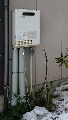 給湯器交換工事をされた　新潟市中央区S様　リフォーム