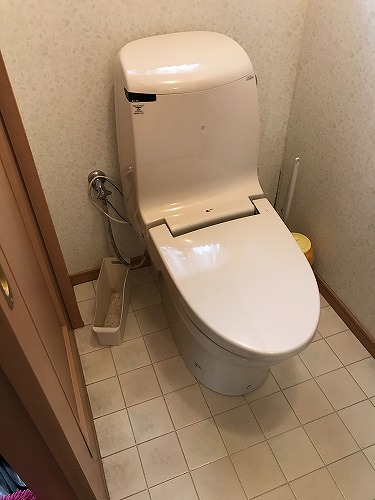 トイレ改修工事をされた　新発田市W様　リフォーム