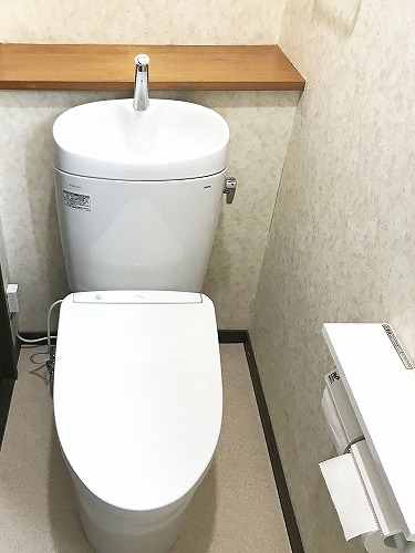 トイレ交換工事をされた　新潟市秋葉区M様　リフォーム