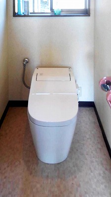 トイレ交換工事をされた　新潟市南区S様　リフォーム