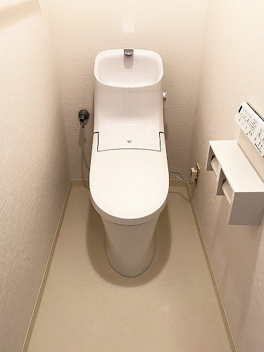 トイレ交換工事をされた　新潟市中央区A様　リフォーム