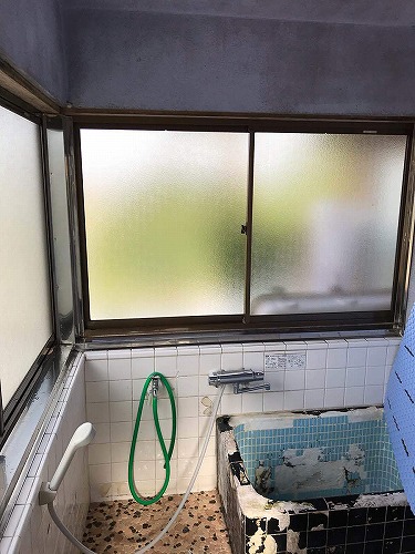 浴室・脱衣場改修工事をされた阿賀野市K様　リフォーム