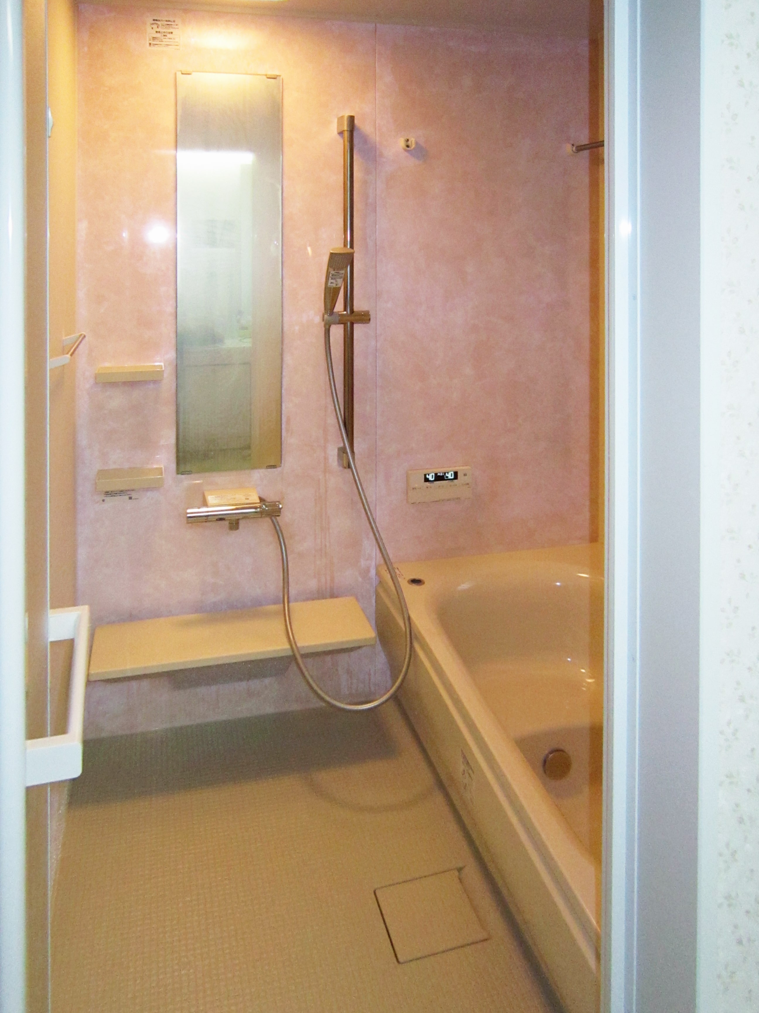 浴室改修工事をされた　新潟市西区M様　リフォーム