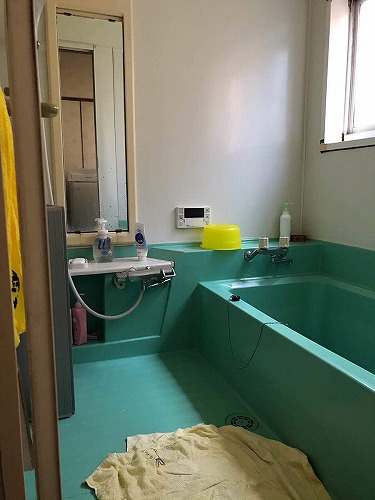 浴室・脱衣室改修工事をされた新潟市北区W様　リフォーム
