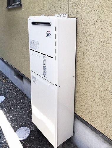 ガス給湯暖房用熱源機交換工事をされた　新潟市中央区S様　リフォーム