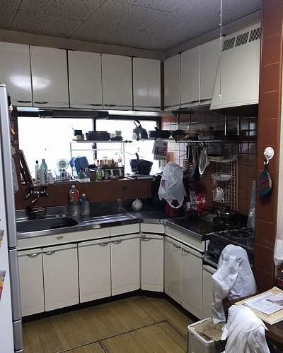 キッチン改修工事をされた　新潟市江南区A様　リフォーム