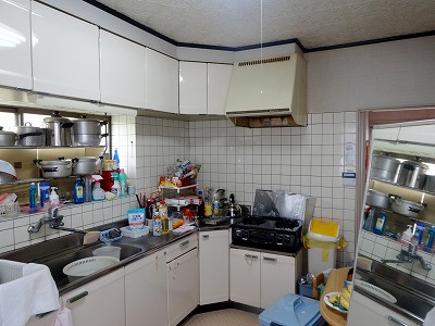 キッチン改修工事をされた　新潟市中央区Y様　リフォーム