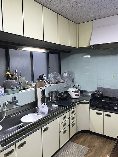 キッチン改修工事をされた　新潟市中央区W様　リフォーム
