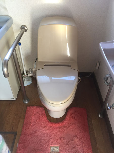 トイレ交換工事をされた　新潟市西蒲区H様　リフォーム