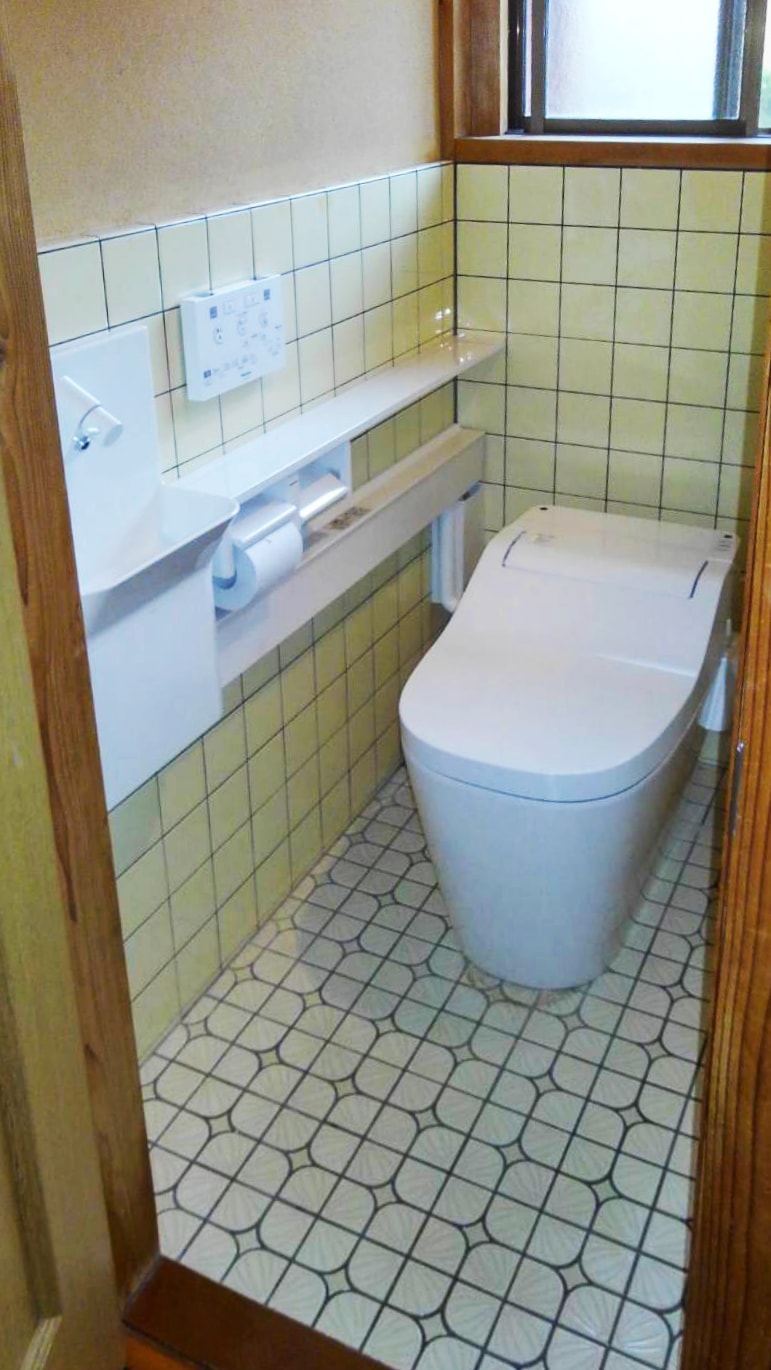 トイレ改修工事をされた　新潟市西区I様　リフォーム