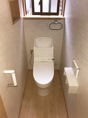トイレ改修工事をされた　新潟市南区N様　リフォーム