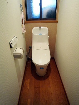 トイレ交換工事をされた　新潟市西区K様　リフォーム