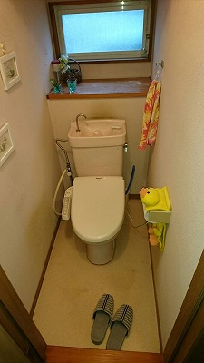 トイレ交換工事をされた　新潟市西蒲区N様　リフォーム