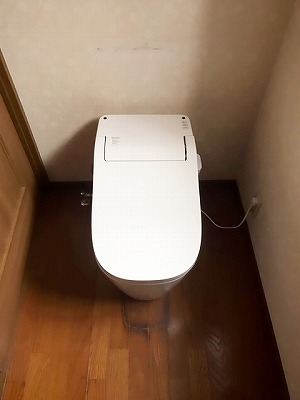 1,2階トイレ交換工事をされた　新潟市西蒲区N様　リフォーム