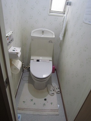 トイレ改修工事をされた　新潟市中央区W様　リフォーム
