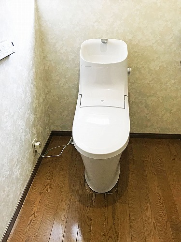 トイレ改修工事をされた　上越市H様　リフォーム