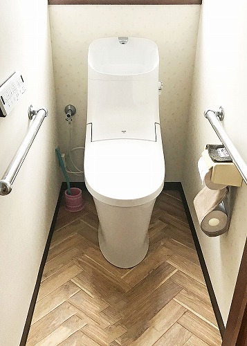 トイレ改修工事をされた　新潟市北区O様　リフォーム