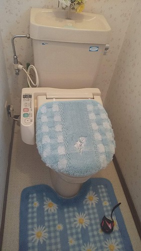 トイレ交換工事をされた　妙高市Y様　リフォーム