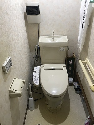 トイレ交換工事をされた　上越市G様　リフォーム