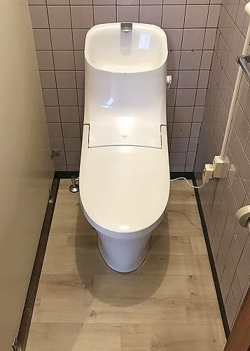 トイレ改修工事をされた　妙高市S様　リフォーム