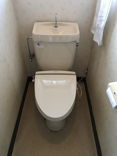 トイレ交換工事をされた　新潟市江南区W様　リフォーム