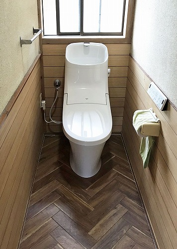 トイレ交換工事をされた　新潟市東区M様　リフォーム
