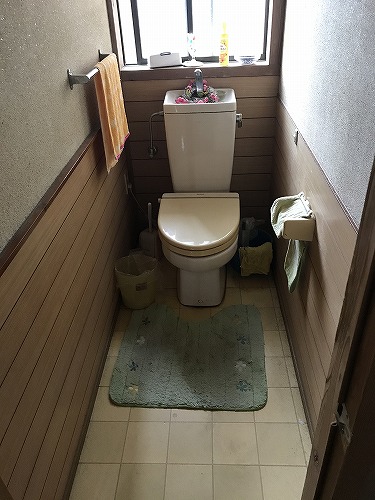 トイレ交換工事をされた　新潟市東区M様　リフォーム