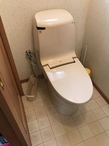 トイレ改修工事をされた　新発田市W様　リフォーム