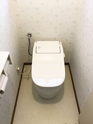 1・2階トイレ交換工事をされた　新潟市東区S様　リフォーム