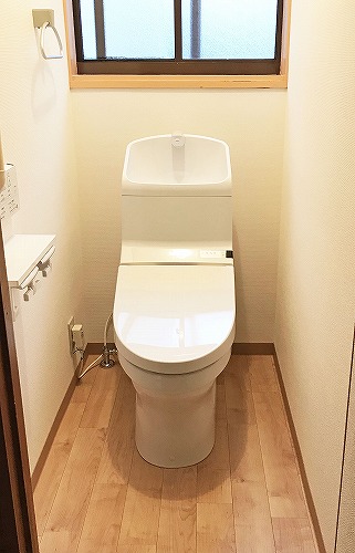 和式トイレ改修工事をされた　新潟市西区N様　リフォーム