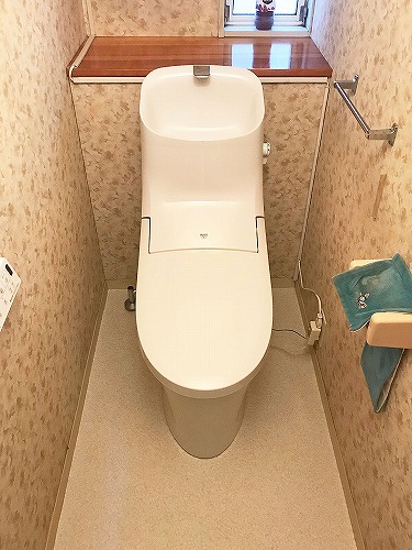 トイレ交換工事をされた　新潟市中央区W様　リフォーム